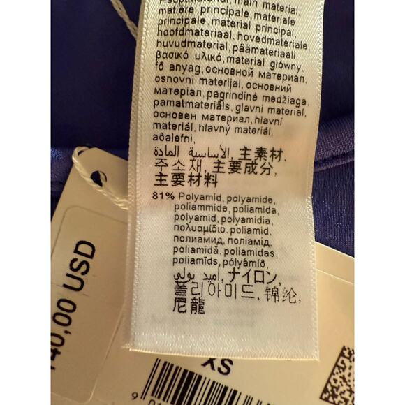 Wolford Workout Top Sleeveless Dazzling Blue sz XS New with Tags - Picture 4 of 5